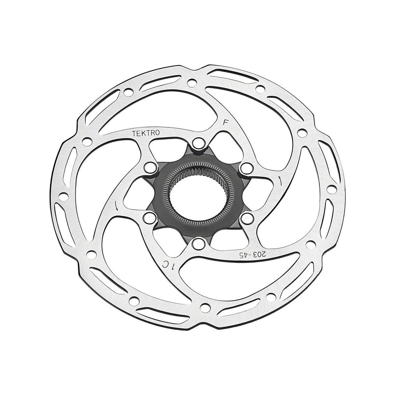 Tektro TR-45 Disc Brake Rotor (Centerlock) (203mm) (2.3mm Thickness)