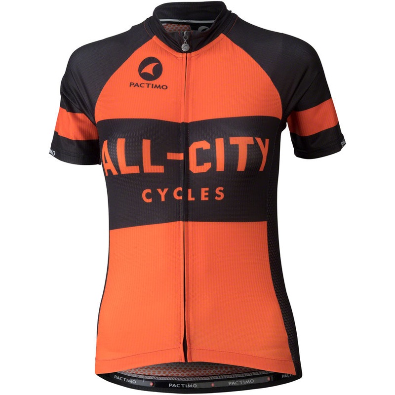 All-City Classic Jersey – Orange Short Sleeve Womens X-Small