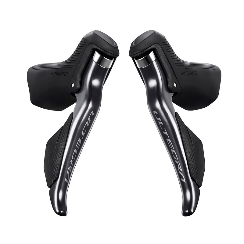 Shimano Ultegra Di2 ST-R8150 Shift/Brake Levers (Black) (Pair) (2 x 12 Speed) (Electronic/Wired)