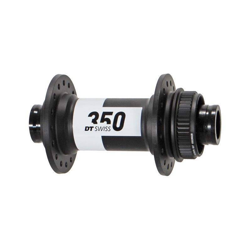 DT Swiss 350 Front Hub (Black) (15 x 100mm) (Centerlock) (32H) (J-Bend)