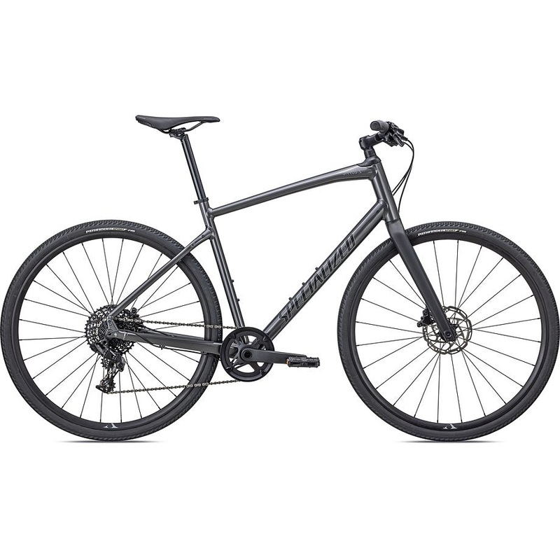 2022 Specialized sirrus x 4.0 bike gloss smoke / cool grey / satin black reflective xl