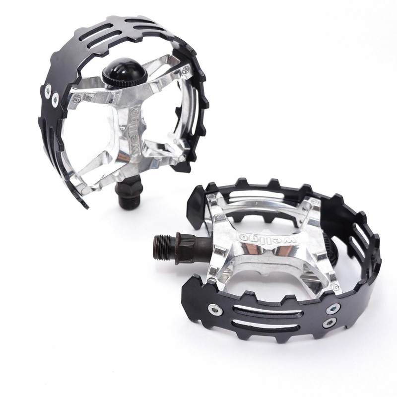 Bear claw Trap Pedals 9/16 Black for BMX bikes   –