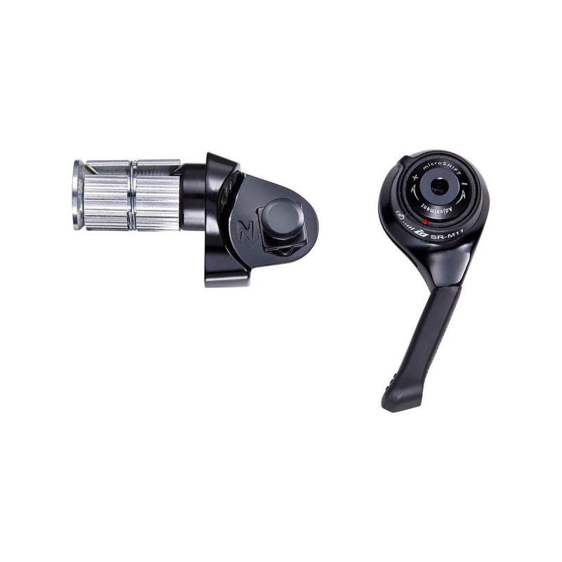 Microshift Mountain Bar End Shifter (Right) (1 x 11 Speed) (SRAM Compatible)