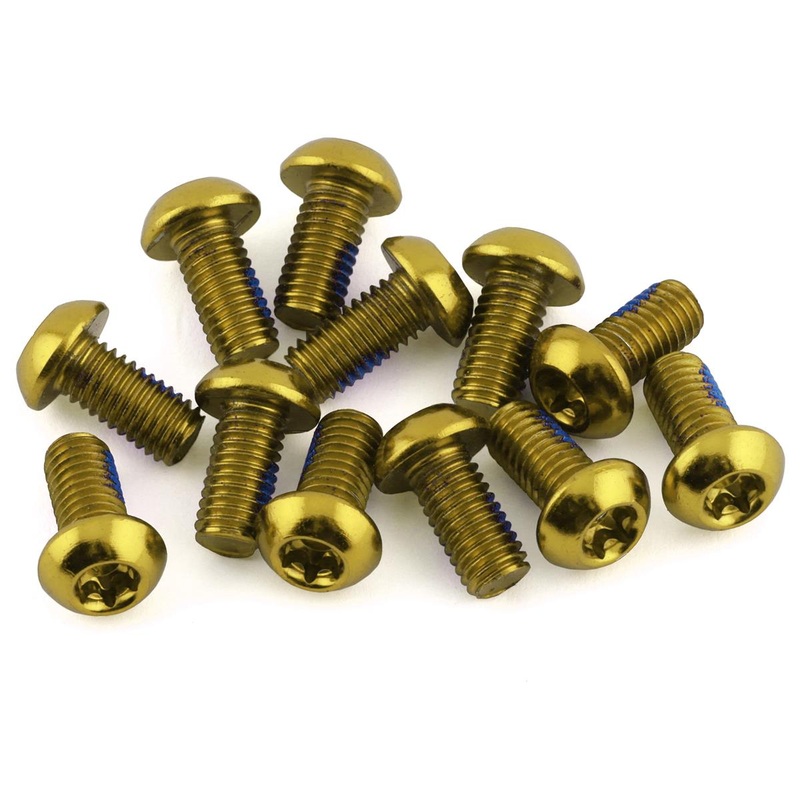 Reverse Components Disc Rotor Bolts (Gold) (M5 x 10) (12)