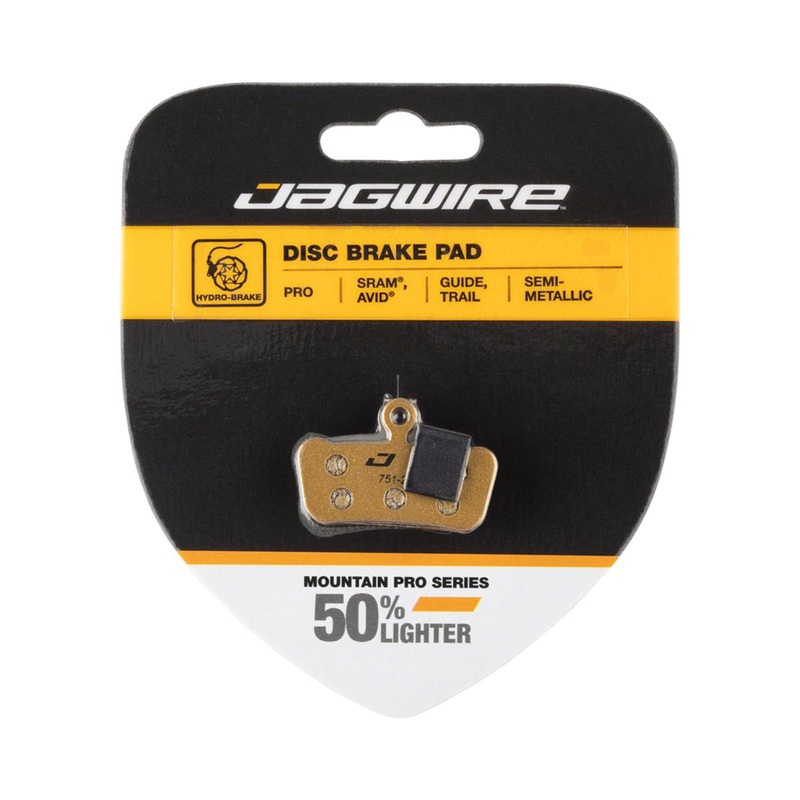 Jagwire Disc Brake Pads (Pro Semi-Metallic) (SRAM Guide, Avid Trail) (1 Pair)