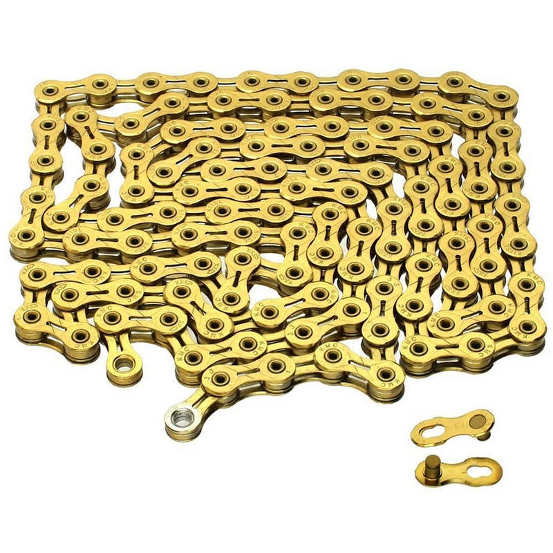 KMC X11SL Ti-Nitride Chain (Gold) (11 Speed) (118 Links)