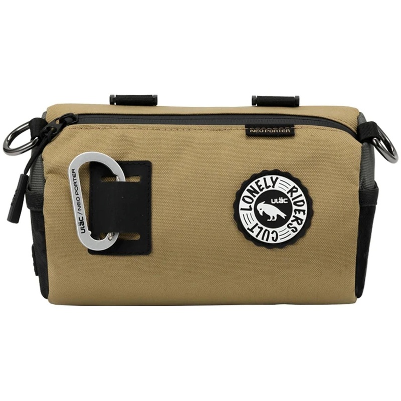 ULAC Neo Porter Coursier Handlebar Bag 2.7L with Carabiner Latte
