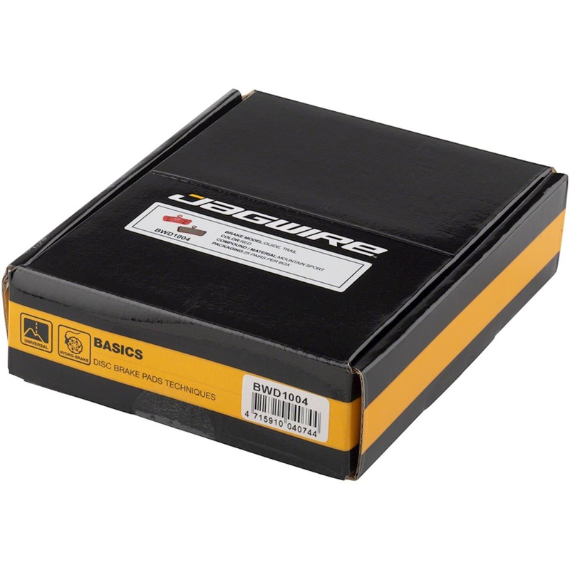 Jagwire Sport Semi-Metallic Disc Brake Pad Bulk Box (For SRAM Guide RSC, RS, R, Avid Trail) (Box of 25 Pairs)