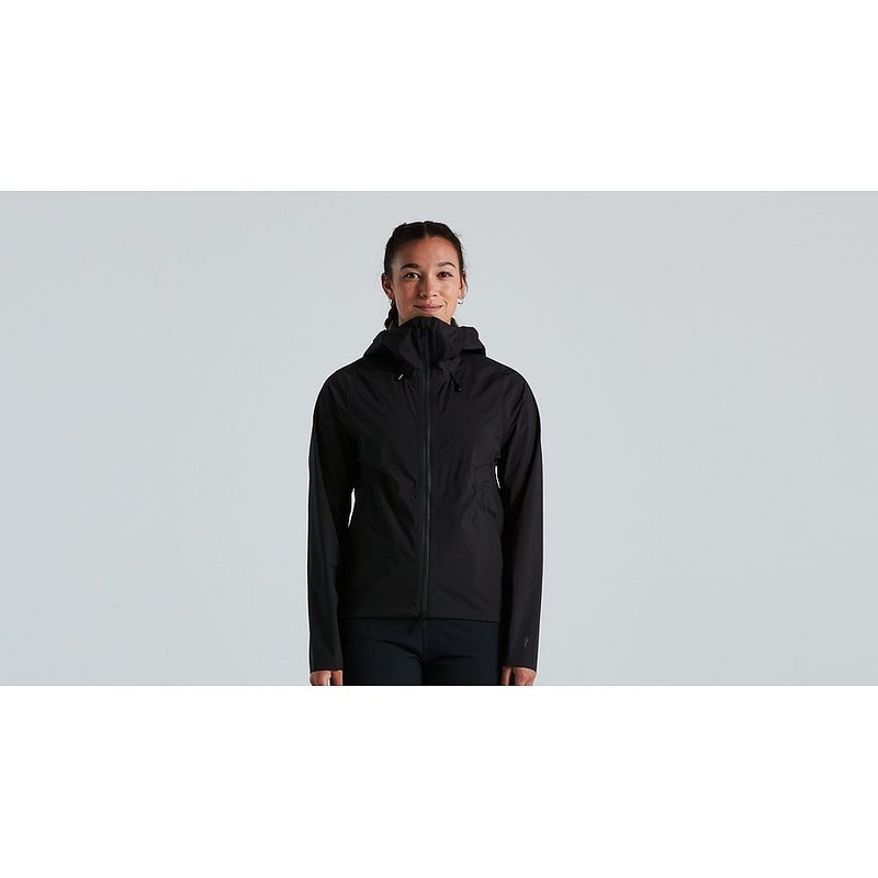 2021 Specialized Trail-Series Rain Jacket Womens – X-Small, Black