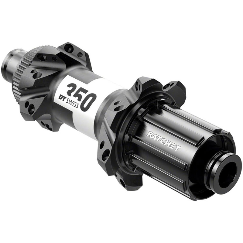 DT Swiss 350 Rear Hub (Black) (12 x 148mm) (Centerlock) (Shimano HG) (28H) (Straight Pull)