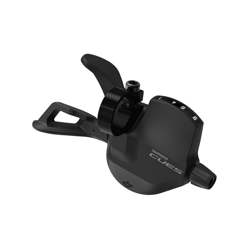 Shimano CUES SL-U4010 Trigger Shifter w/Optical Gear Display (Black) (Right) (9 Speed)