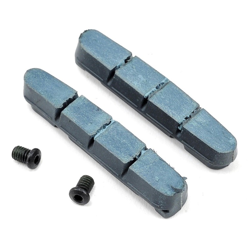 Shimano R55C4-1 Carbon Rim Brake Pad Inserts (Black) (1 Pair) (For Shimano/SRAM) (For Wide Rims) (24 – 28mm)