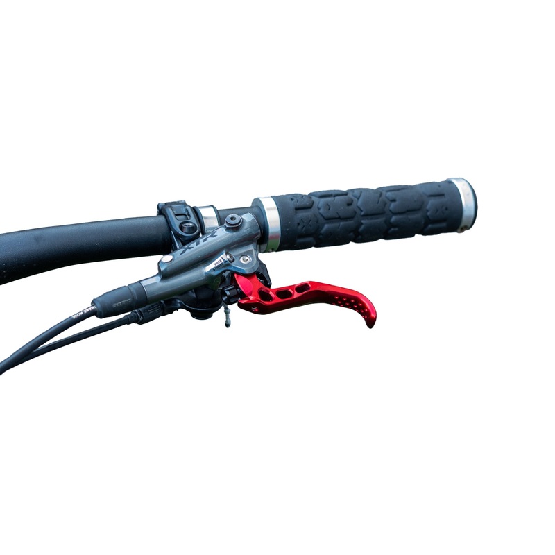 OAK Components SH Brake Lever Blade 2 Piece Kit Shimano Red