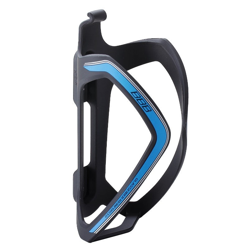 BBB FlexCage Bottle Holder Matt Black with Blue
