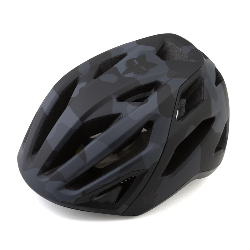 Fox Racing Crossframe Pro Trail Helmet (Black Camo) (S)