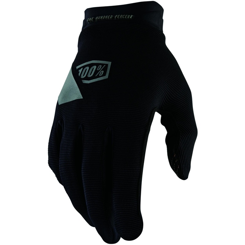 100% Ridecamp Gel MTB Gloves Black