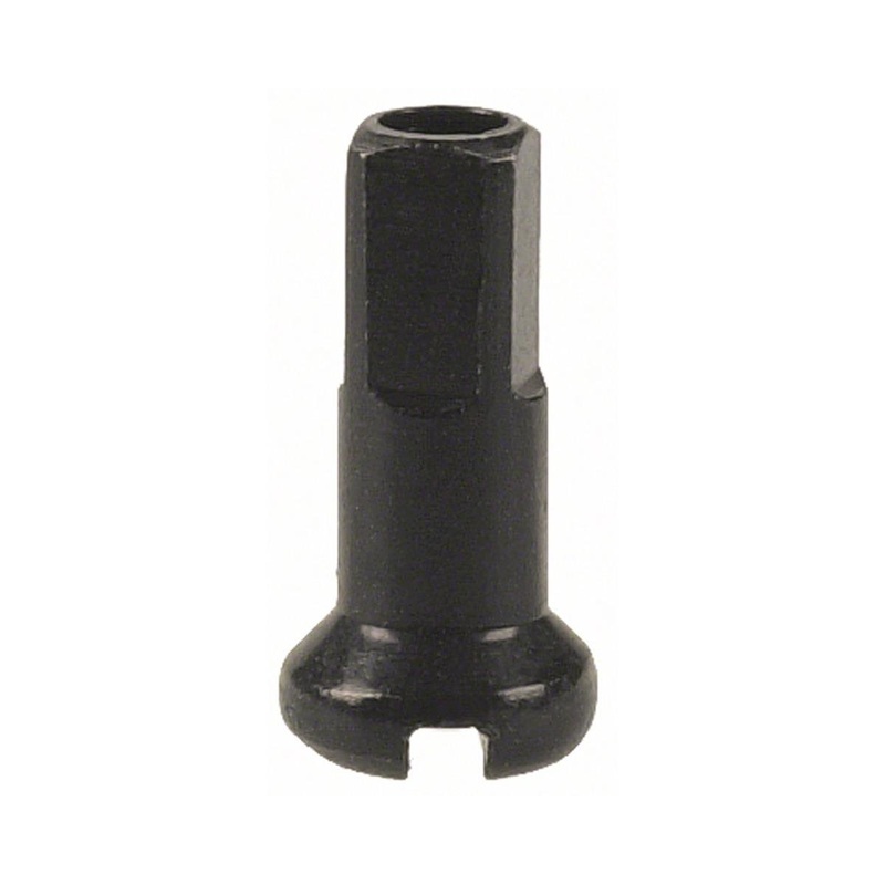 DT Swiss Brass Nipples (Black) (2.0 x 12mm) (Box of 100)