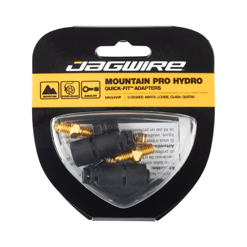 Jagwire Mountain Pro Disc Brake Hydraulic Hose Quick-Fit Adapter (Magura Clara, Julie)