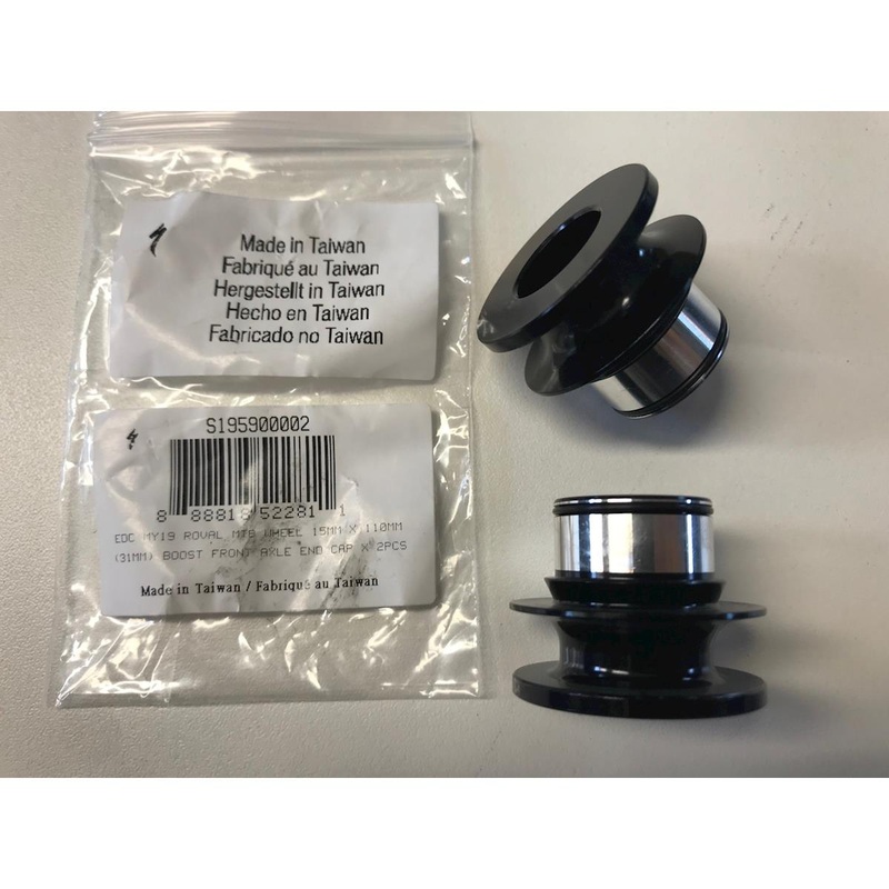 Specialized 2019 Roval MTB Front Axle End Caps (15 x 110mm) (31mm) (Boost)