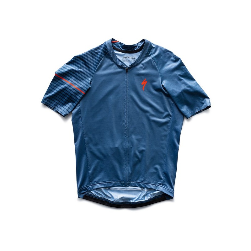 2019 Specialized Sl Air Jersey Ss – X-Small, Storm Grey/Cast Blue Aspect