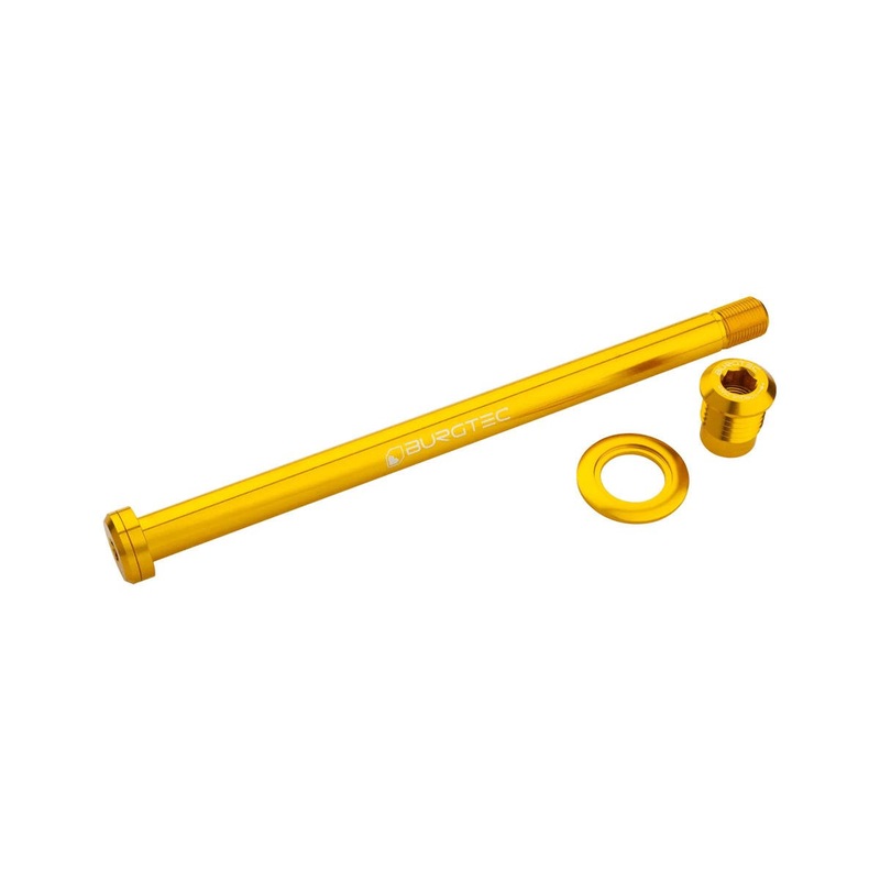 Burgtec Trek 184.5mm Rear Axle (Burgtec Bullion Gold)