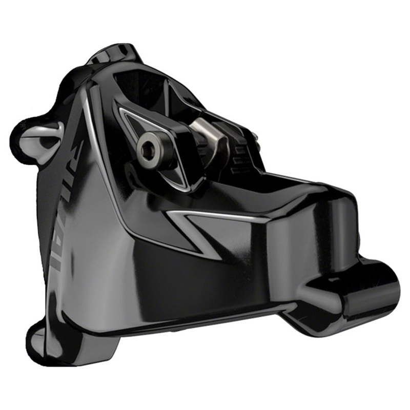 SRAM Rival eTap AXS Hydraulic Disc Brake Caliper (Black) (D1) (Front or Rear) (Flat Mount)