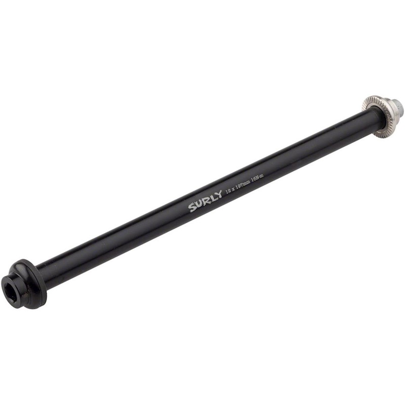 Surly Rear Thru-Axle (Black) (12 x 197mm) (Chromoly)