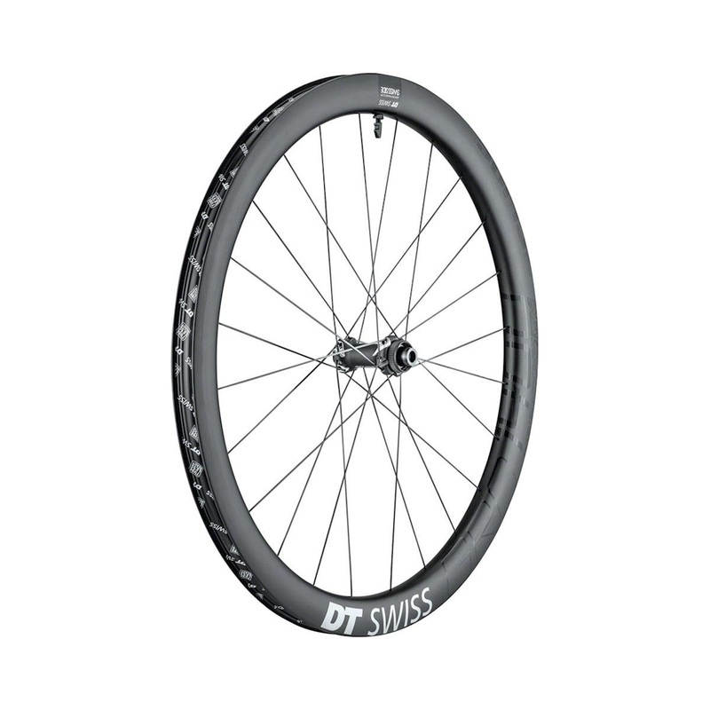 DT Swiss GRC 1400 Carbon Gravel Wheels (Black) (Front) (12 x 100mm) (650b) (Centerlock) (Ratchet 36 SL)
