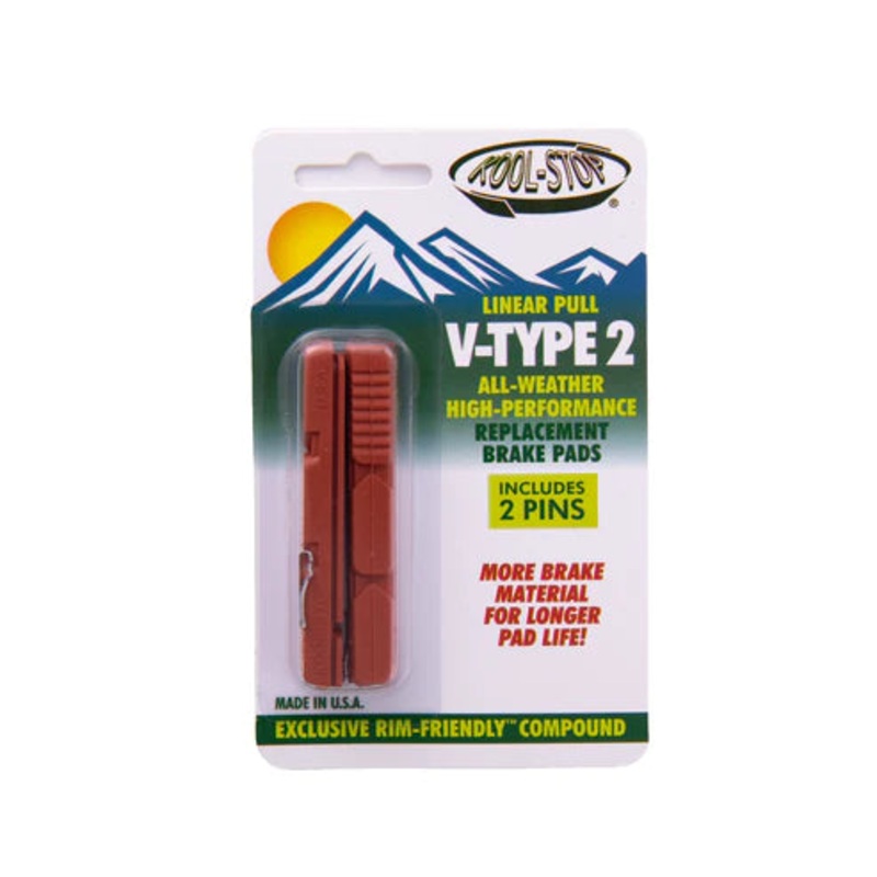 Kool-Stop Linear Pull V-Type 2 High Performance Brake Pads