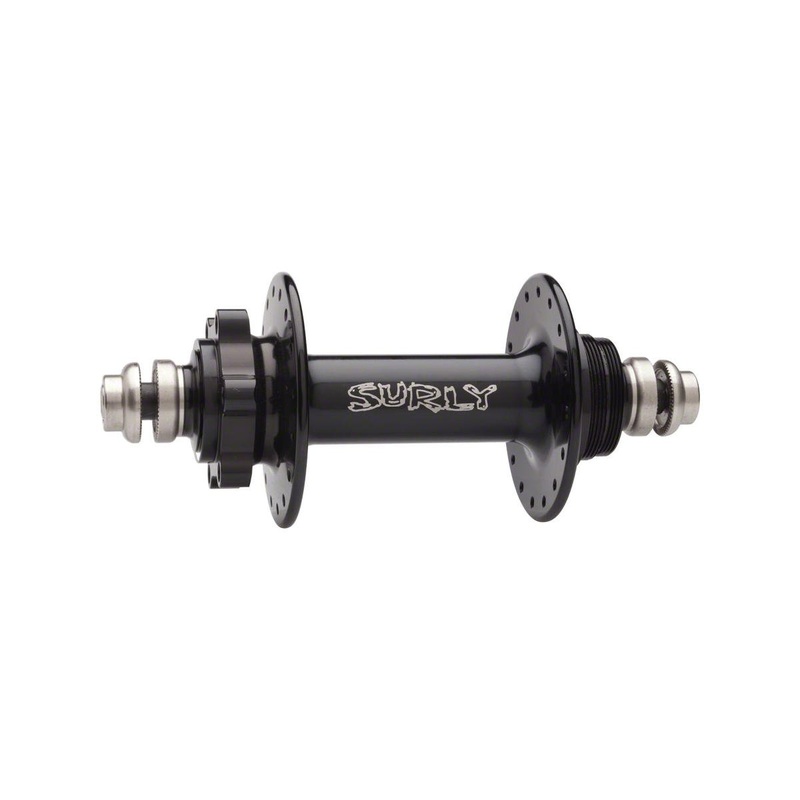 Surly Ultra New Fixed Rear Disc Hub (Black) (Single Speed) (6-Bolt) (10 x 135mm) (32H)