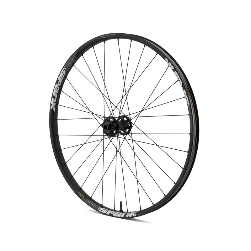Spank 350 Vibrocore Front Wheel (Black) (15 x 110mm (Boost)) (27.5″) (6-Bolt) (Tubeless)