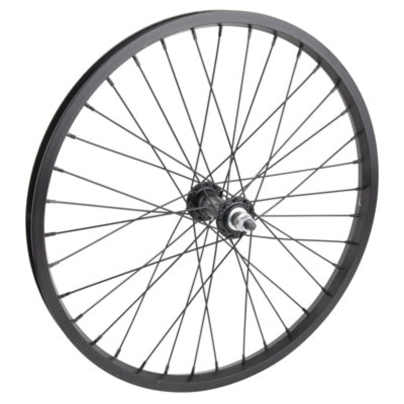 Ft Whl,20X1.75,Bk,Aly,36H 3/8”,Sw,Bk,100Mm 20” Alloy Bmx Wheels  Wheels  20”