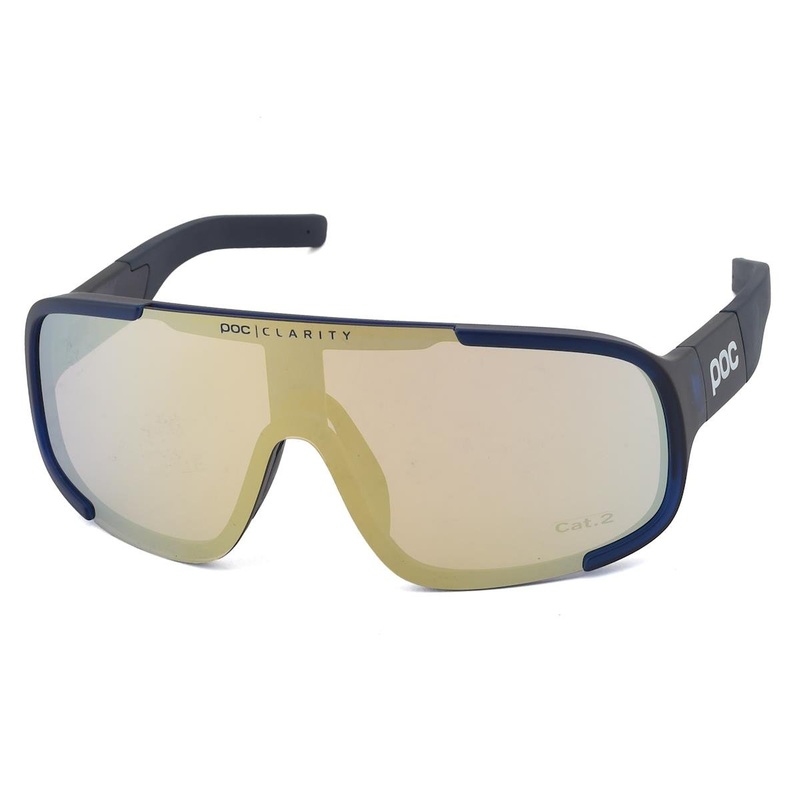 POC Aspire Sunglasses (Lead Blue) (Violet Gold Mirror)