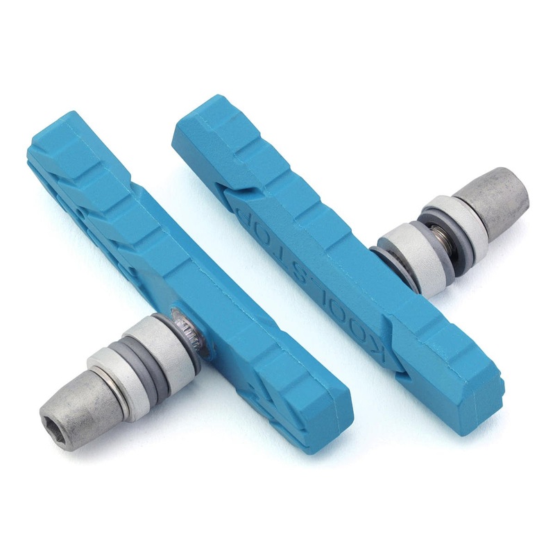 Kool Stop All Terrain Brake Pads (Light Blue) (Threaded) (1Pair)