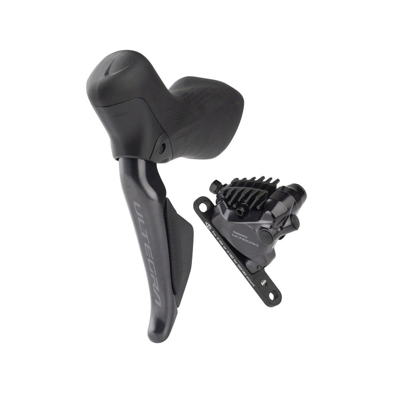 Shimano Ultegra Di2 R8170 Hydraulic Disc Brake/Shift Lever Kit (Black) (Left) (2x) (Flat Mount) (Caliper Included) (Electronic) (Wireless)