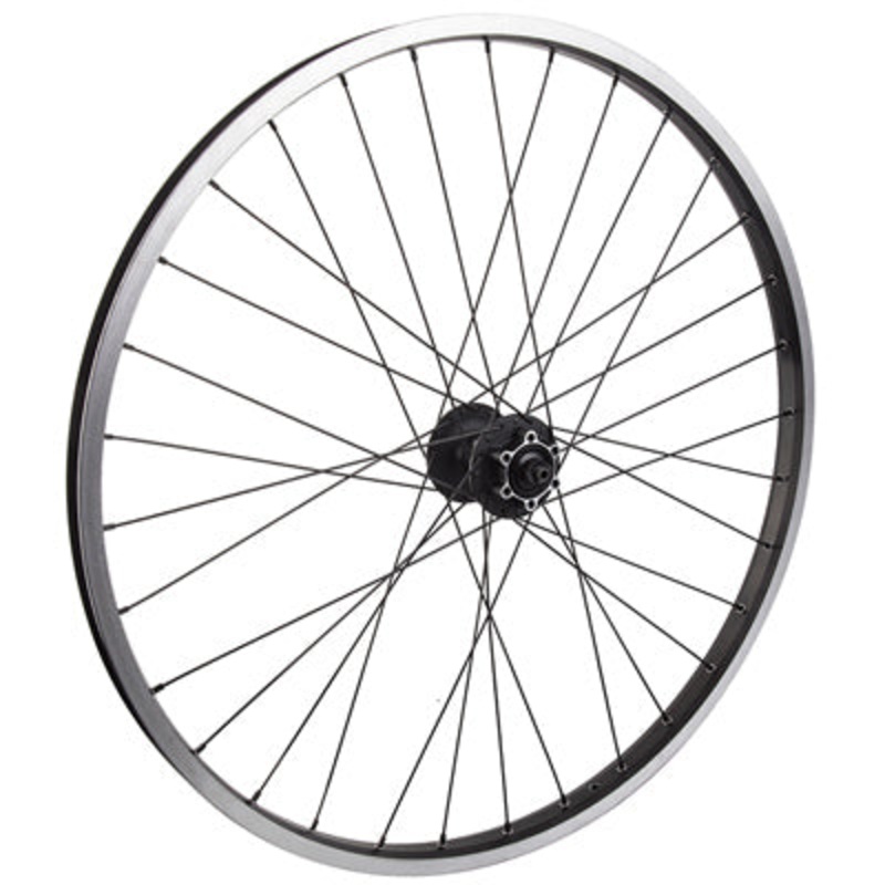 Ft Whl,26X1.5,Bk,Aly,32H Qr,Dw,Bk,100Mm,6B 26” Alloy Mtb Disc Db Wall Wheels  Wheels  26”