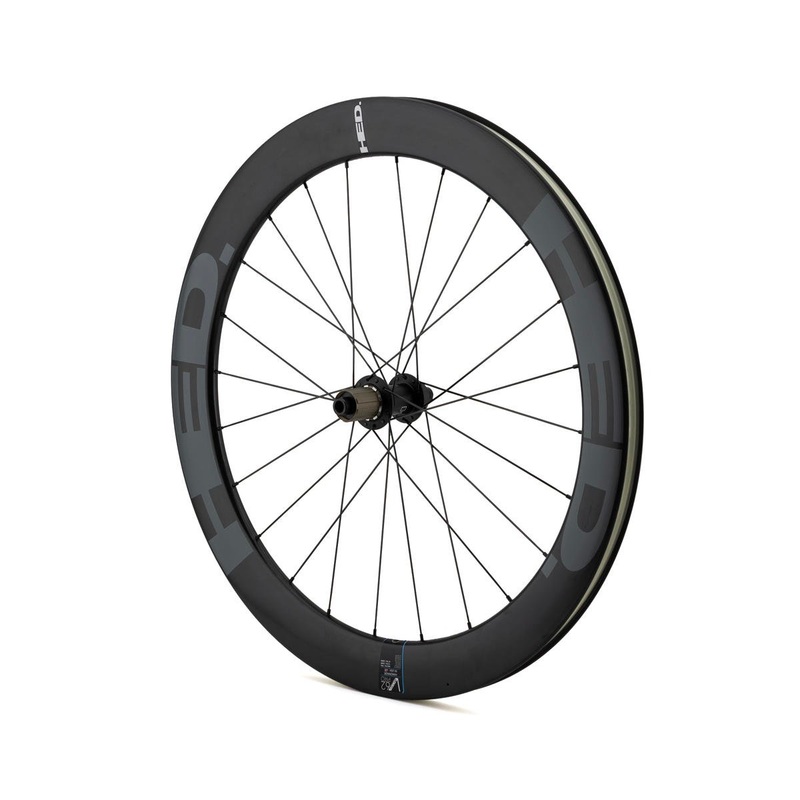 HED Vanquish V62 Wheel (Black) (Shimano HG) (Rear) (12 x 142mm) (700c) (Centerlock) (Tubeless)