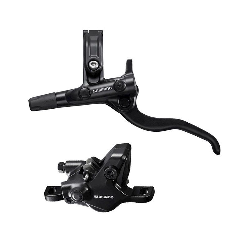 Shimano MT410 2-Piston Hydraulic Disc Brake Set (Black) (Resin Pad) (Post Mount) (Left) (Caliper Included)