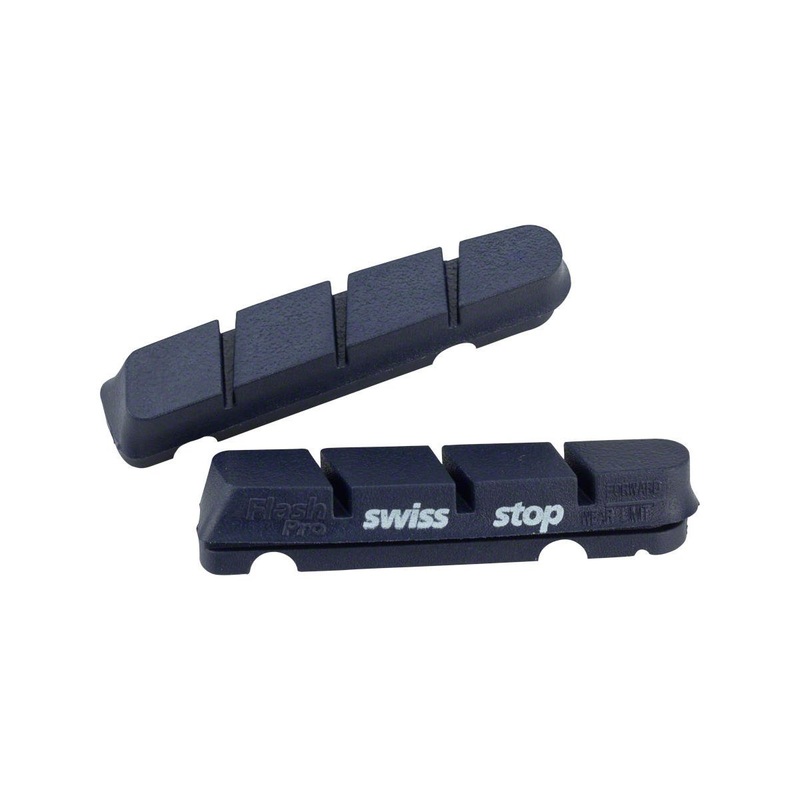 DT Swiss BXP Blue Flash Pro Brake Pad Inserts (Blue) (For PR1400 OXiC Wheels) (1 Pair) (For Shimano/SRAM)