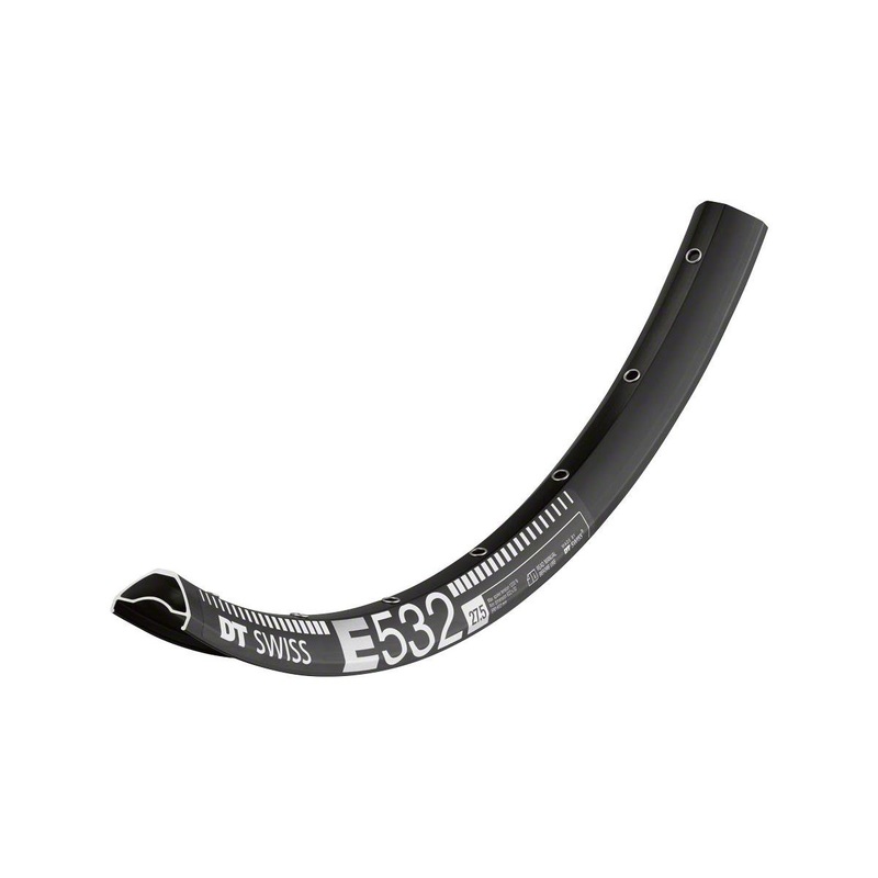 DT Swiss E 532 Tubeless MTB Rim (Black) (Alloy) (30mm Internal Width) (28H) (27.5″)