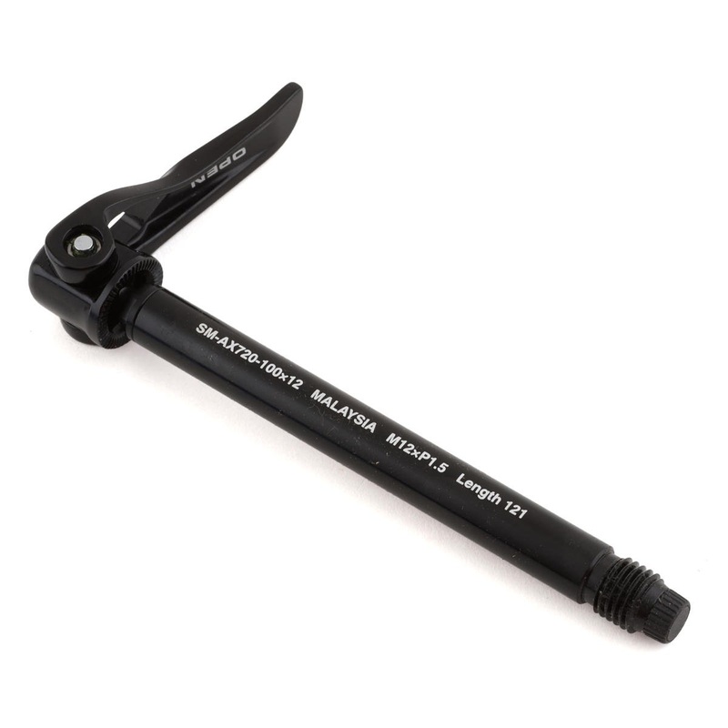 Shimano SM-AX720 Quick Release E-Thru Axle (Black) (121mm) (12 x 100mm) (1.5mm)