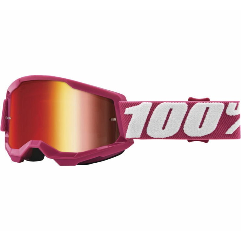 100% STRATA 2 YOUTH Goggles Fletcher Mirror/Red