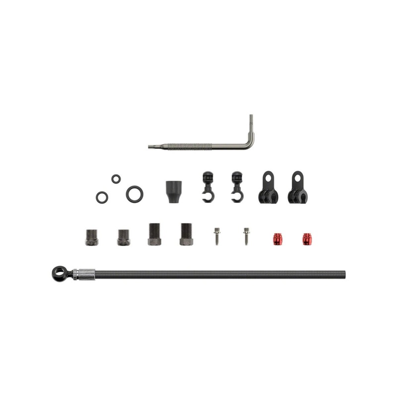 SRAM Disc Brake Hydraulic Tube Kit (Black) (2000mm) (Black Banjo)