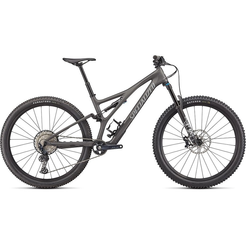 2022 Specialized Stumpjumper comp bike satin smoke / cool grey / carbon s5