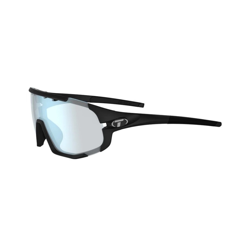 Tifosi Sledge Cycling Glasses Matte Black/ClarionBlue Fototec Lens