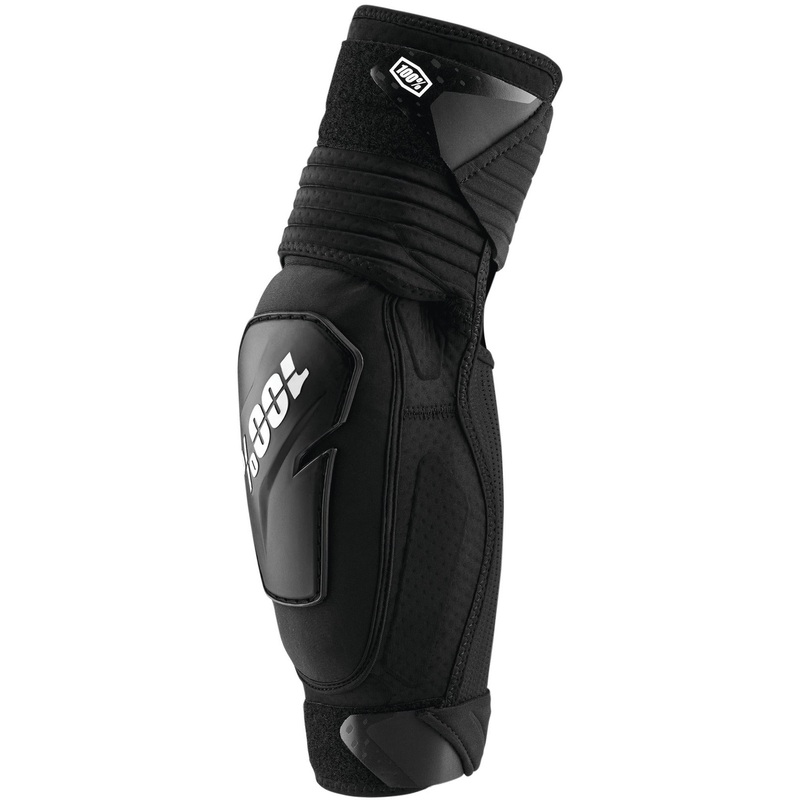 100% Fortis Elbow Guards Black