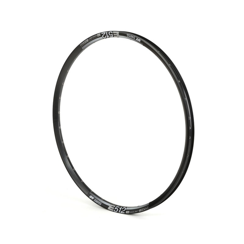 DT Swiss E 512 Disc Rim (Black) (32H) (Presta) (29″) (Tubeless)