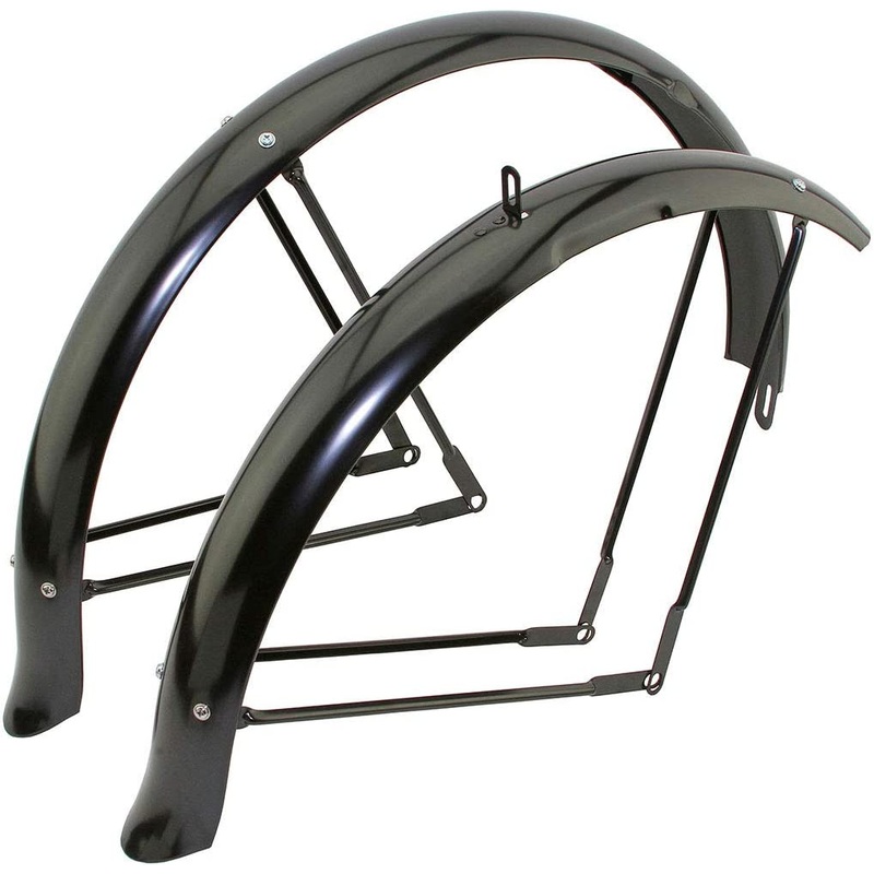 Beach Cruiser Classic Standard 26in Balloon Fender Set Black  – Live4Bikes