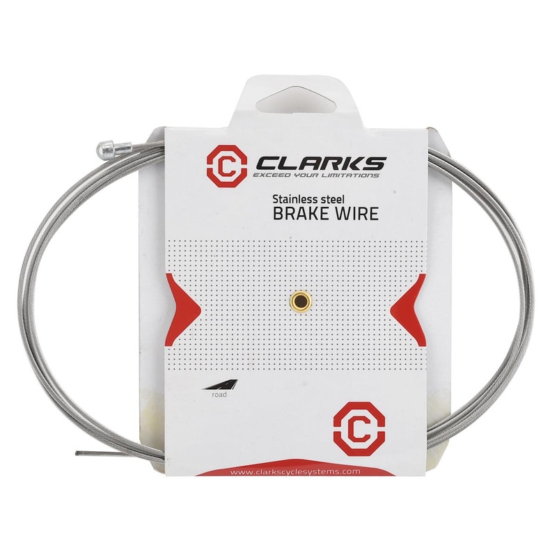 Clarks Road Brake Cable (Stainless) (1.5mm) (2000mm)