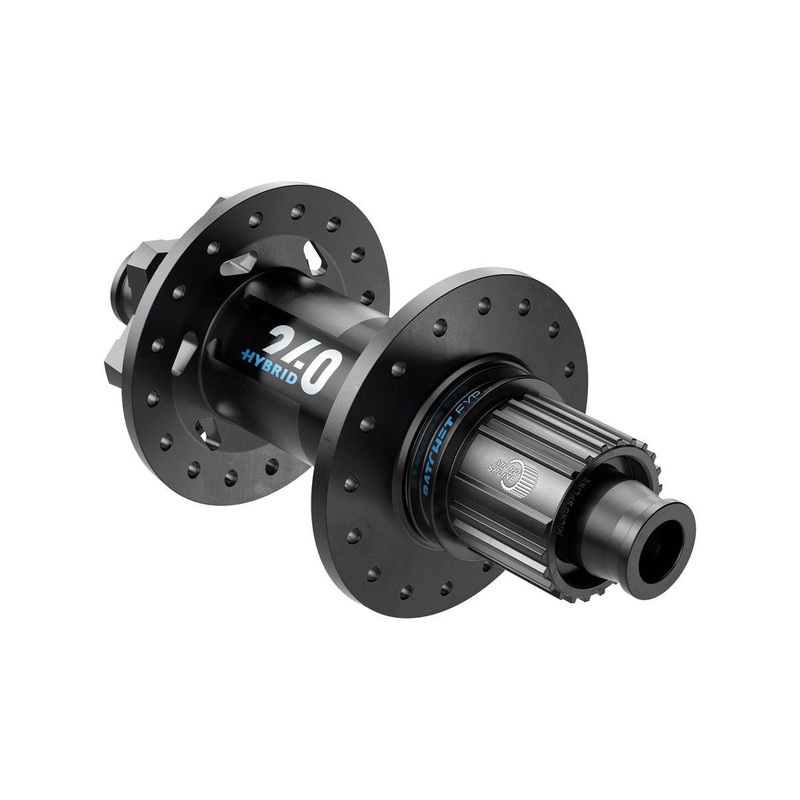 DT Swiss 240 Hybrid eMTB Hubs (Black) (6-Bolt) (Shimano Microspline) (Rear) (12 x 148mm (Boost)) (32H)